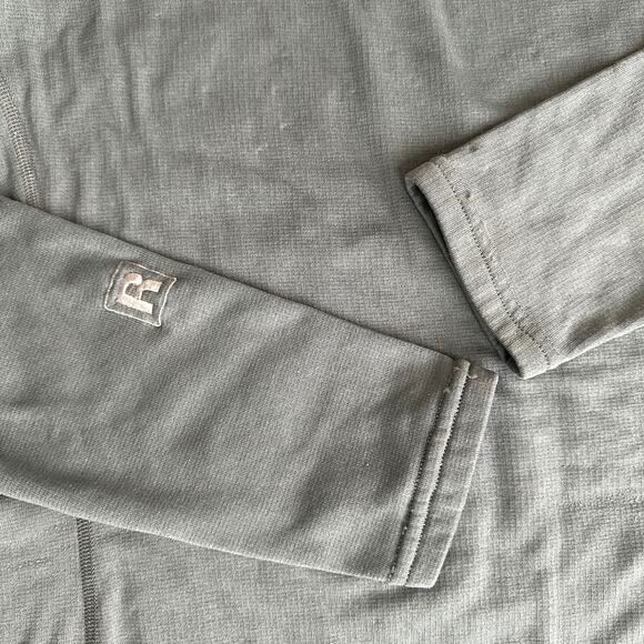 Patagonia VTG USA Made Regulator R1 1/2 Zip Expedition Weight Sage Pullover M - Picture 9 of 10